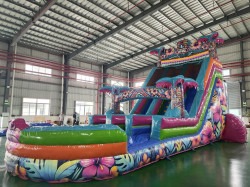 20ft Double Lane Aloha Splash - 35ft Long